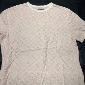 Express Men’s Patterned Short Sleeve T-Shirt
